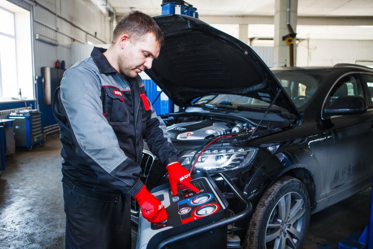 диагностика автокондиционера Audi_1